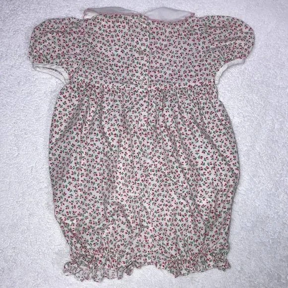 Heirlooms by Polly flinders smocked tulip bubble 12m